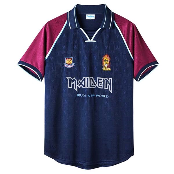 Camiseta Iron Maiden x West Ham Retro 1st 1999/2001